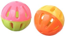 Super Bird Creations Birdie Balls Small & Medium Bird Toy, 4 count, Medium slide 2 of 5