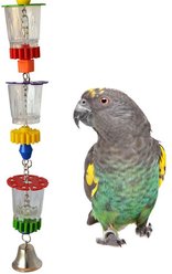 Super Bird Creations Bottoms Up Bird Toy, Medium/Large