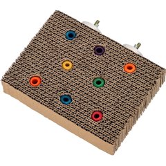 Super Bird Creations Cardboard Treat Block Foraging Bird Toy, Medium