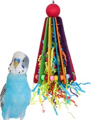 Super Bird Creations Clownin' Around Preening Bird Toy
