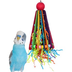 Super Bird Creations Clownin' Around Preening Bird Toy