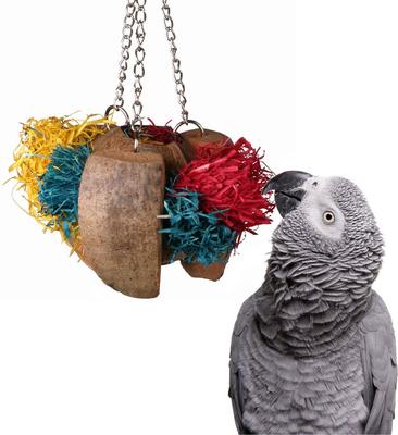 Show full view: Super Bird Creations Coco Cornhusk Forager Bird Toy, Large slide 1 of 9