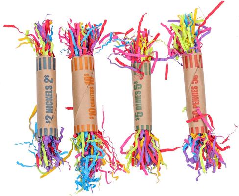 Show full view: Super Bird Creations Coin Toss Chewable Bird Toy, 4 count slide 2 of 7