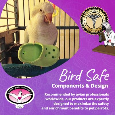 Show full view: Super Bird Creations Crocs Bird Toy, 5 count slide 7 of 7