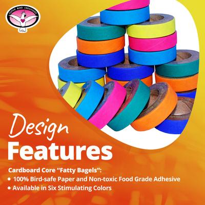 Show full view: Super Bird Creations Fatty Bagels, Medium/Large, 24 count slide 7 of 8