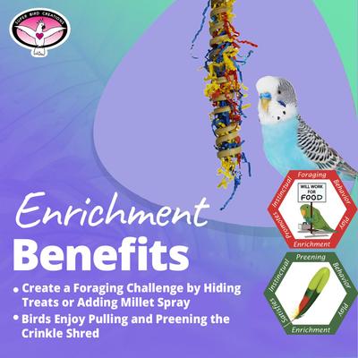 Show full view: Super Bird Creations Fiesta Millet Holder Bird Toy, Small/Medium slide 4 of 10