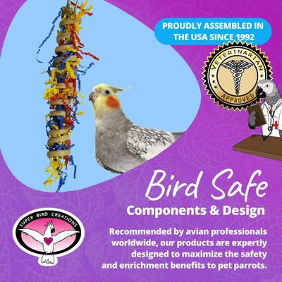 Show full view: Super Bird Creations Fiesta Millet Holder Bird Toy, Small/Medium slide 7 of 10