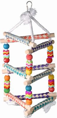 Show full view: Super Bird Creations Finger Trap Pagoda Bird Toy, Small/Medium slide 2 of 9