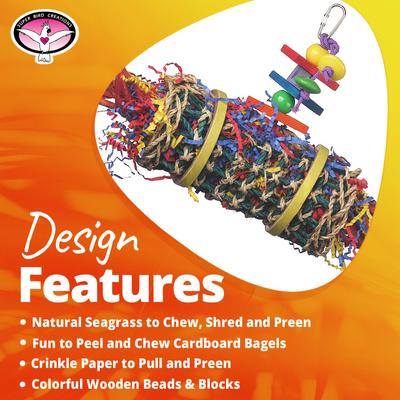 Show full view: Super Bird Creations Firecracker Jr. Bird Toy slide 9 of 9