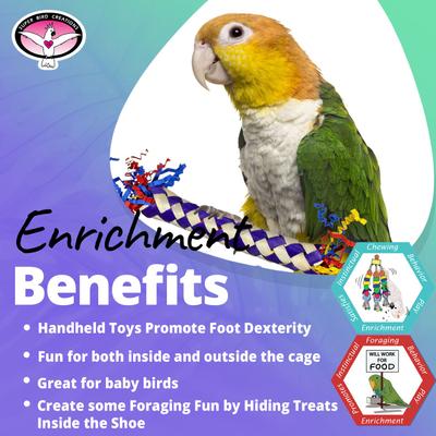 Show full view: Super Bird Creations Firecracker Sticks Bird Toy, 5 count slide 3 of 7