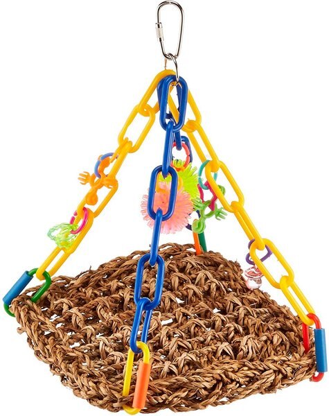 Super Bird Creations Flying Trapeze Bird Toy, Small