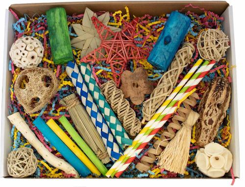 Show full view: Super Bird Creations Foraging Fun Box Conure Foraging Toy slide 1 of 6