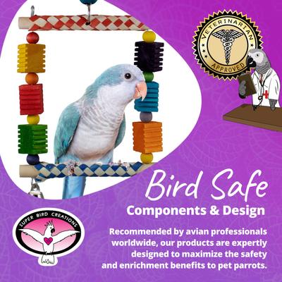 Show full view: Super Bird Creations Groovin' Swing Bird Toy slide 6 of 7