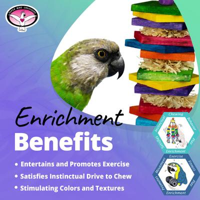 Show full view: Super Bird Creations Haystack Bird Toy slide 3 of 7