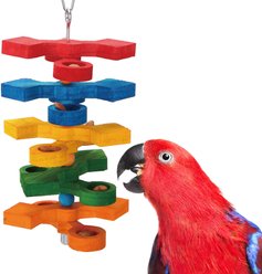 Super Bird Creations Hide N Seek Foraging Chewable Bird Toy