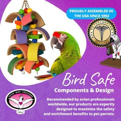 Show full view: Super Bird Creations Humdinger Bird Toy, X-Large slide 8 of 10