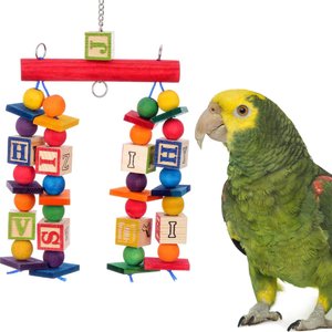 Super Bird Creations Katy's ABC Chewable Bird Toy