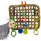 Show in main carousel: Super Bird Creations Mini Activity Wall Bird Toy, Medium slide 1 of 10