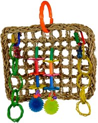 Super Bird Creations Mini Activity Wall Bird Toy, Medium slide 2 of 8