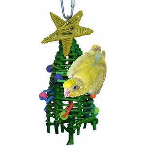 Super Bird Creations Mini Xmas Tree Bird Toy