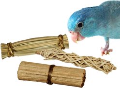 Super Bird Creations Natural Crunchies Bird Toy, 8 count