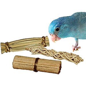 Super Bird Creations Natural Crunchies Bird Toy, 8 count