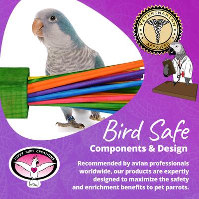 Show full view: Super Bird Creations Paper Party Bird Toy, Large, 1 count slide 7 of 10