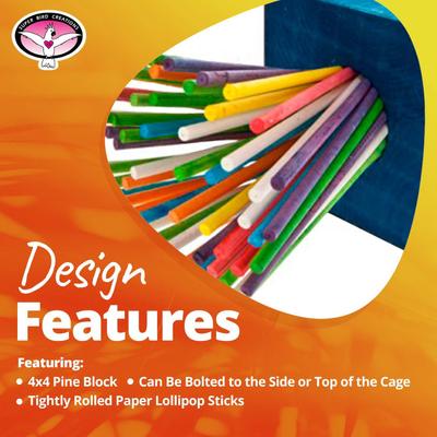 Show full view: Super Bird Creations Paper Party Bird Toys, X-Large, 1 count slide 8 of 10