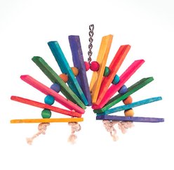 Super Bird Creations Peacock Senior Bird Toy, Large slide 2 of 8
