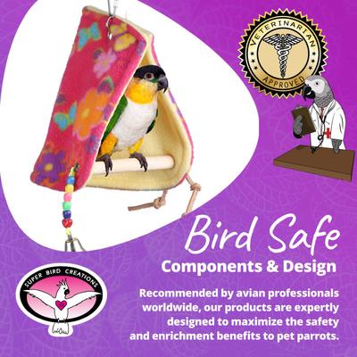 Show full view: Super Bird Creations Peekaboo Perch Bird Tent, Color Varies, Medium slide 7 of 10