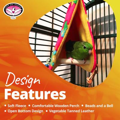 Show full view: Super Bird Creations Peekaboo Perch Bird Tent, Color Varies, Small slide 9 of 11