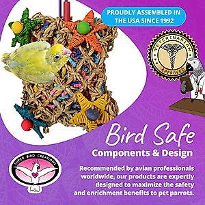Super Bird Creations Pickin' Pocket Bird Toy