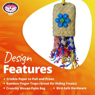 Show full view: Super Bird Creations Pocket Rocket Bird Toy slide 6 of 7