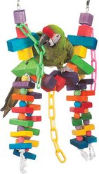 Super Bird Creations Rainbow Bridge Bird Toy, Large/X-Large