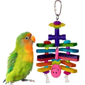 Super Bird Creations Rainbow Rattler Bird Toy