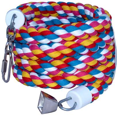 Show full view: Super Bird Creations Rope Bungee Bird Perch, Color Varies, Large slide 3 of 9