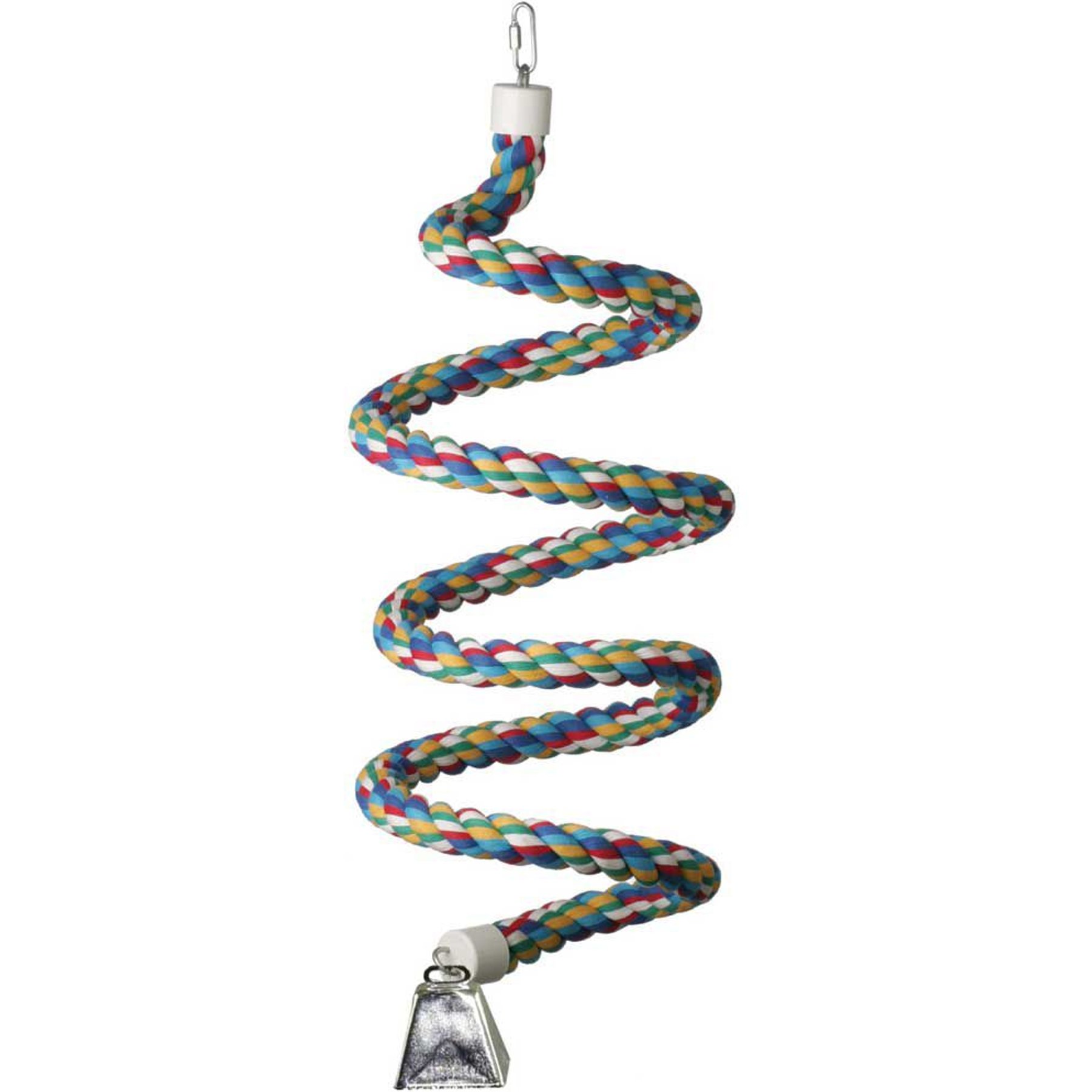 Super Bird Creations Rope Bungee Bird Perch, Color Varies, X-Large