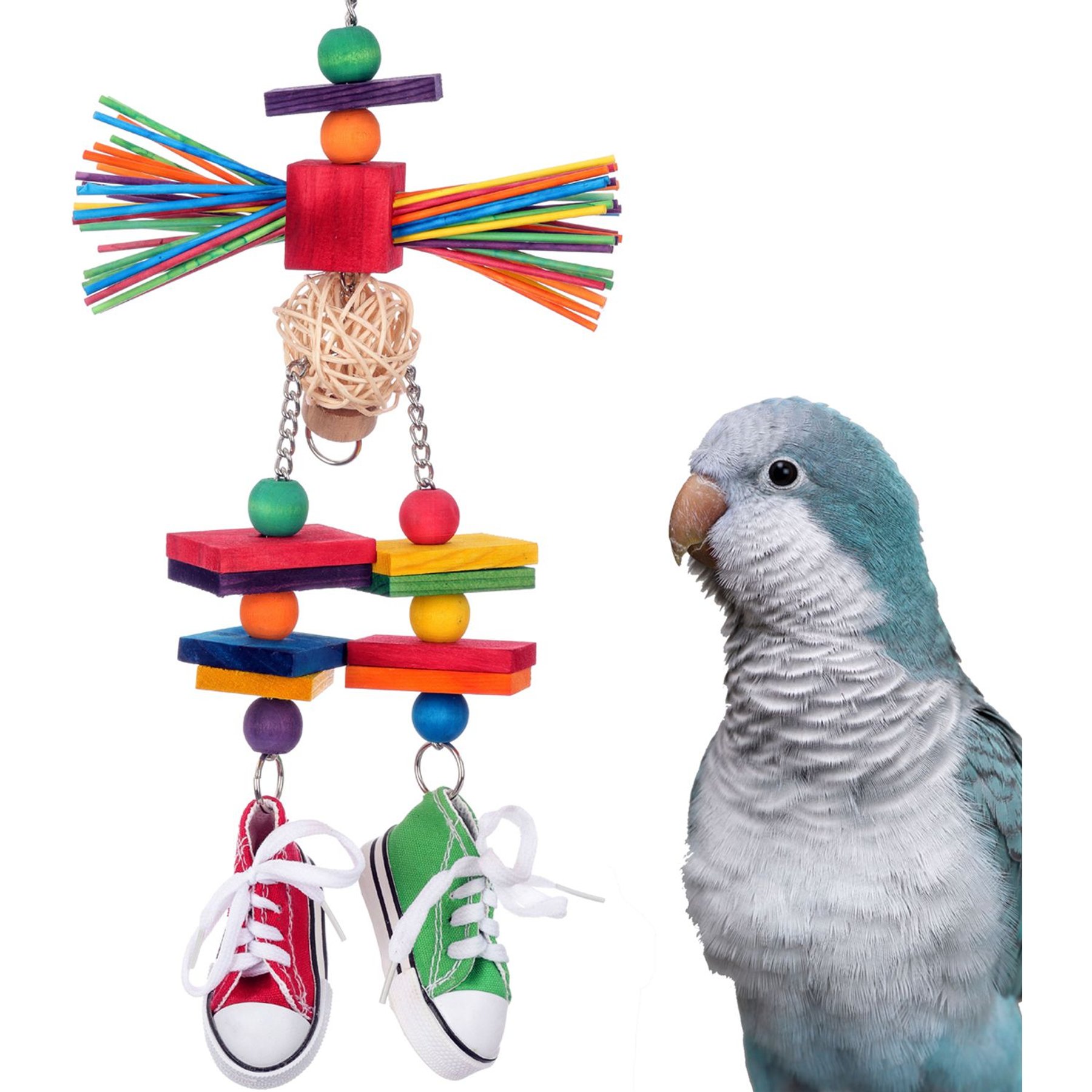 Super Bird Creations Scarecrow Conure Chewable Toy