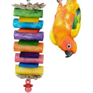 Super Bird Creations Sola Balsa Stack Bird Toy