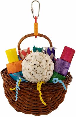 Show full view: Super Bird Creations Sola Party Basket Conure Chewable Toy slide 2 of 7