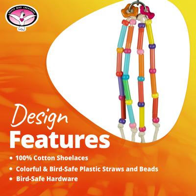 Show full view: Super Bird Creations Strawz Preening Bird Toy slide 3 of 7