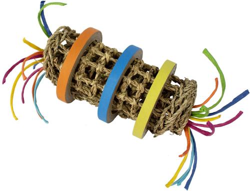 Show full view: Super Bird Creations Toss Roll & Chew Small Pet Toy slide 2 of 3