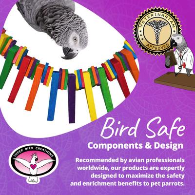 Show full view: Super Bird Creations Triangle Teasers Bird Toy slide 8 of 9