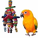 Super Bird Creations Wiggles & Wafers Bird Toy, Medium