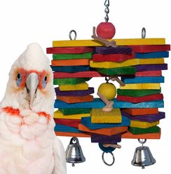 Super Bird Creations Woodpile Bird Toy, Medium slide 1 of 9