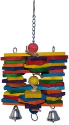 Super Bird Creations Woodpile Bird Toy, Medium slide 2 of 9