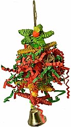 Super Bird Creations Xmas Crinkle Little Star Bird Toy slide 2 of 8