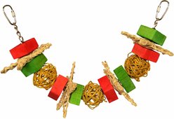 Super Bird Creations Xmas Garland Bird Toy, Large slide 2 of 7