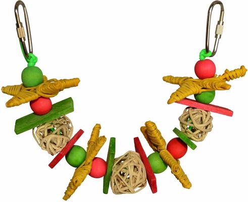 Show full view: Super Bird Creations Xmas Garland Bird Toy, Small slide 2 of 9