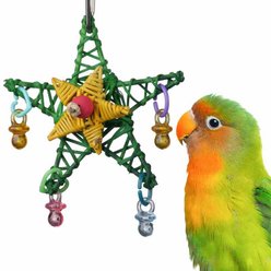 Super Bird Creations Xmas Star Bird Toy slide 1 of 7